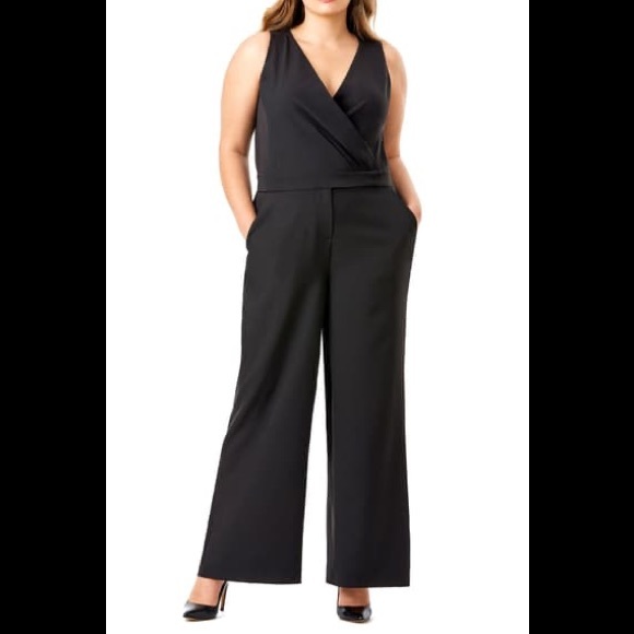 MYNT 1972 Lace-Up Back Wide Leg Jumpsuit - Picture 3 of 9